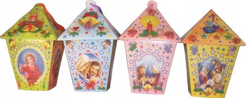 LAMPIION NA RORATY LED MULTI KOLOR POLSKI ADWENTOWY na Arena.pl