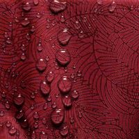 Obrus Plamoodporny GAIA Mankiet 140x140 bordowy AmeliaHome