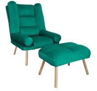 FOTEL TOKIO ROZKŁADANY Z PODNÓŻKIEM N. DĄB MG20