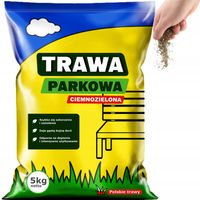 TRAWA NASIONA 5kg NA MIEJSCA ZACIENIONE PARKOWA CIEMNOZIELONA 200m2