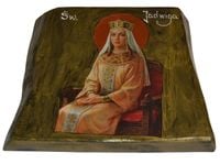 Ikona Święta Jadwiga Królowa Polski i patronka rodzin