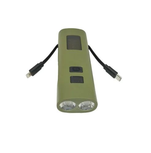 Latarka rowerowa z powerbankiem i kablem typ C oraz Lightning na Arena.pl