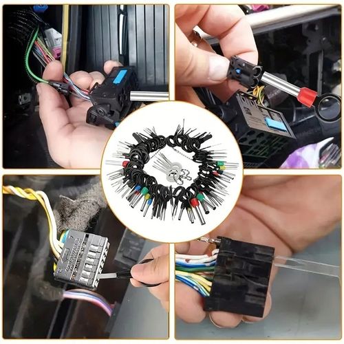 ZESTAW 100SZT KLUCZE WYJMAKI DO PINÓW KONEKTORÓW KOSTEK DEMONTAŻ na Arena.pl