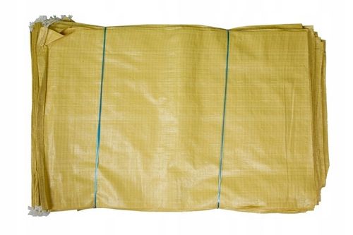 Worki worek Węgiel Zboże Gruz 50x80 25Kg 100x żółt na Arena.pl