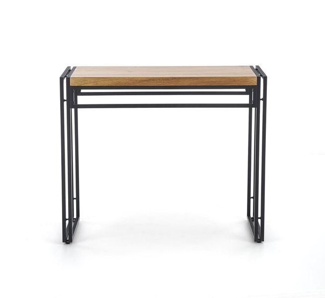 Konsola Indar dąb złoty/ czarna zdjęcie 3