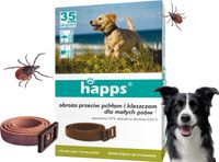 happs - obroża przeciw pchłom i kleszczom dla małych psów
