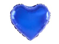 Balon foliowy serce, chabrowe, 45 cm (18 cali) [balon na hel]