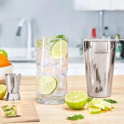 Profesjonalny Zestaw BARMAŃSKI do Drinków MIXOLOGY Shaker 710ml +PRZEPISY na Arena.pl