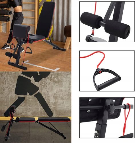 Ławeczka Ławka Treningowa Do Wyciskania Ćwiczeń Regulowana Modlitewnik na Arena.pl