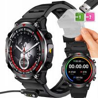 Smartwatch Zegarek - Rozmowy Bluetooth | Puls | Kroki | Sport | Duży Ekran