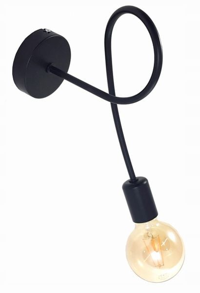 Kinkiet ścienny kręcony drut LOFT EDISON 1x E27 zdjęcie 5