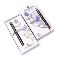 długopis w pudełku ptn 222-gb-3260 gray-silver