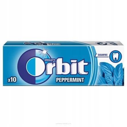Orbit Peppermint 10 drażetek/14g X30 na Arena.pl