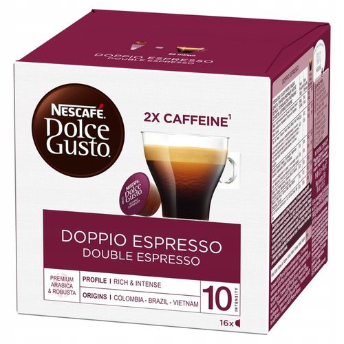 Kapsułki Nescafe Dolce Gusto Doppio Espresso 16szt na Arena.pl