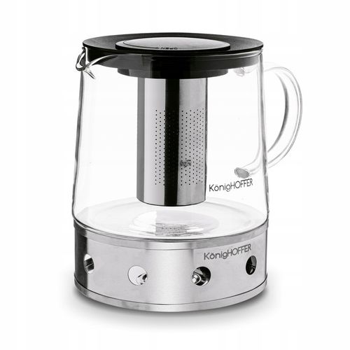 DZBANEK do KAWY HERBATY Ziół z ZAPARZACZEM i PODGRZEWACZEM Andrea 1,5 Lit. na Arena.pl