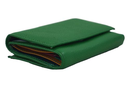 Funkcjonalny portfel damski - Zielony na Arena.pl