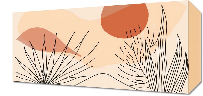 Obraz 40x20cm Miękka Roślinność zdjęcie 1
