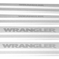 Listwa progowa JEEP WRANGLER MK3 JK Stal nierdzewna 304 mat 4szt