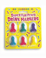 super fun penis silicone drink markers