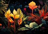 Plakat 70x50cm Tropikalna Symfonia