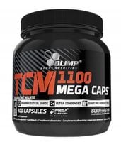OLIMP TCM 1100 MEGA CAPS 400 KAPSUŁEK 1100MG JABŁCZAN KREATYNY SIŁA