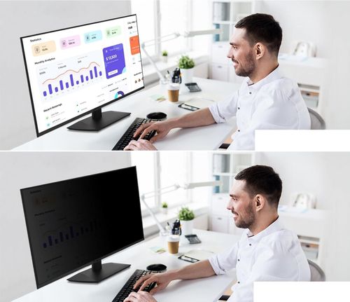 Filtr prywatności do monitora 27" BERSEM 16:9 antyrefleksyjny antyszpieg na Arena.pl