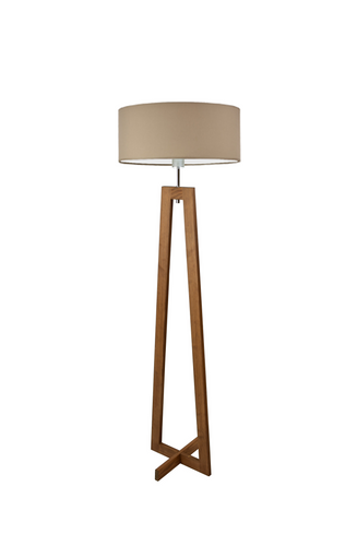 Lampa podłogowa BALI dąb E27 na Arena.pl