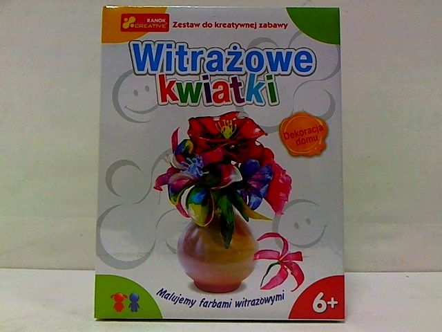 Witrazowe kwiatki 31524. zdjęcie 1