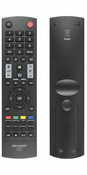 Pilot do TV Sharp LC-32LE320E zdjęcie 4