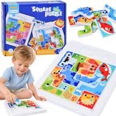 DLA DZIECI PUZZLE MORSKIE ZWIERZĄTKA  UKŁADANKA