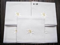 Korporał Bawełniany 50X50 Cm Liturgiczny Bielizna Kielichowa Haft Koronka