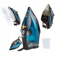 Mocne Żelazko Parowe Stopa Ceramiczna 3000W 9W1