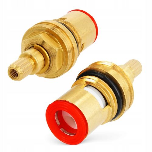 2X POKRĘTŁO KUREK UCHWYT BATERII KRANU RETRO POKRĘTŁA GŁOWICE na Arena.pl