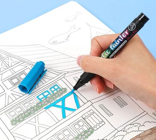 Pisaki Flamastry Mazaki AKRYLOWE 12szt (C025) na Arena.pl