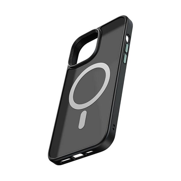 Etui McDodo Magnetic do iPhone 14 plus (czarny) zdjęcie 1
