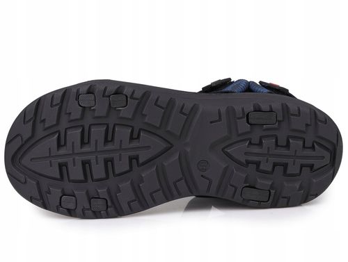 Sandały męskie Lee Cooper BLACK/NAVY na Arena.pl