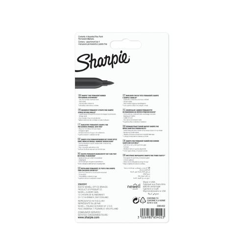 MARKERY PERMANENTNE SHARPIE 4 PASTELOWE KOLORY na Arena.pl