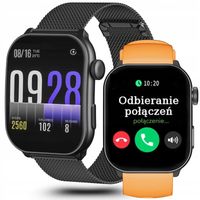 Zegarek SMARTWATCH GRAVITY 2 PASKI POŁĄCZENIA TRYBY SPORTOWE SEN PULS