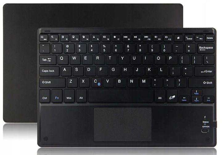 KLAWIATURA BEZPRZEWODOWA BLUETOOTH TOUCHPAD do SAMSUNG APPLE LENOVO XIAOMI zdjęcie 11