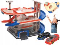 DREWNIANY PARKING PLAYTIVE ZESTAW DO ZABAWY 2 samochody w zestawie