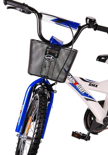Rower 20 MEXLLER BMX biał/nieb + koszyk  16r na Arena.pl