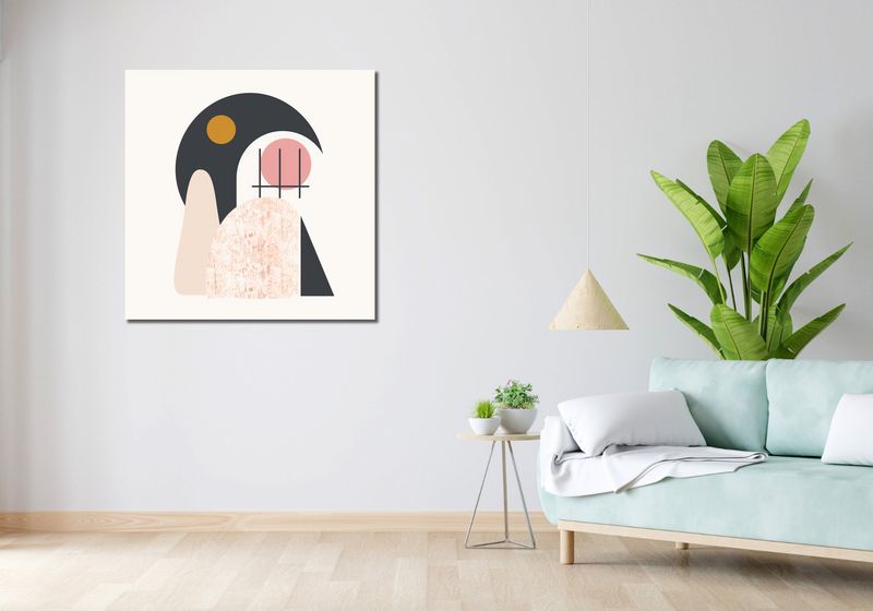 Obraz 90x90cm Zakres Widoku zdjęcie 2