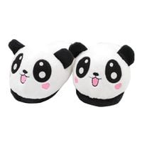 Kapcie panda wsuwane papcie pluszowe serduszka 36-41