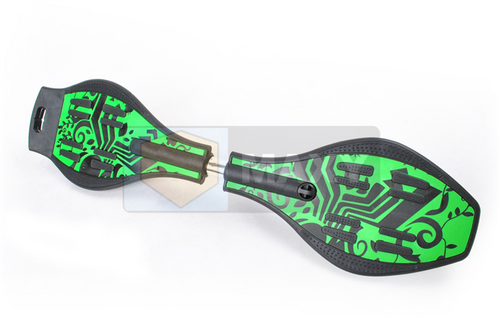 Deskorolka Waveboard zielona na Arena.pl