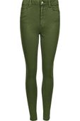 M&S Ciemnozielone Jeansy Super Skinny, Tencel, Long - 36 / S