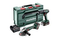 zestaw combo 18v sb 18 + w 18 l 9-125 1*2.0ah 1*4.0ah - me 685205500