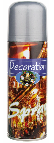 Spray Lakier Farba Dekoracyjny Ozdobny Do Kwiatów Doniczek Srebrny 250ml na Arena.pl