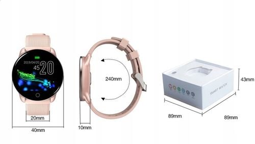 Smartwatch niktrade 77638 czarny na Arena.pl