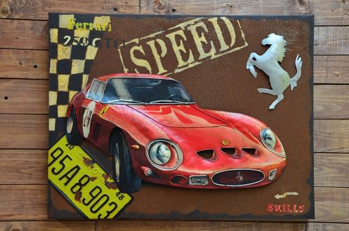 Obraz 3d ferrari na Arena.pl