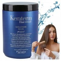 Maska do Włosów Przeciw Puszeniu się Fanola Keraterm z Keratyną 1000 ml